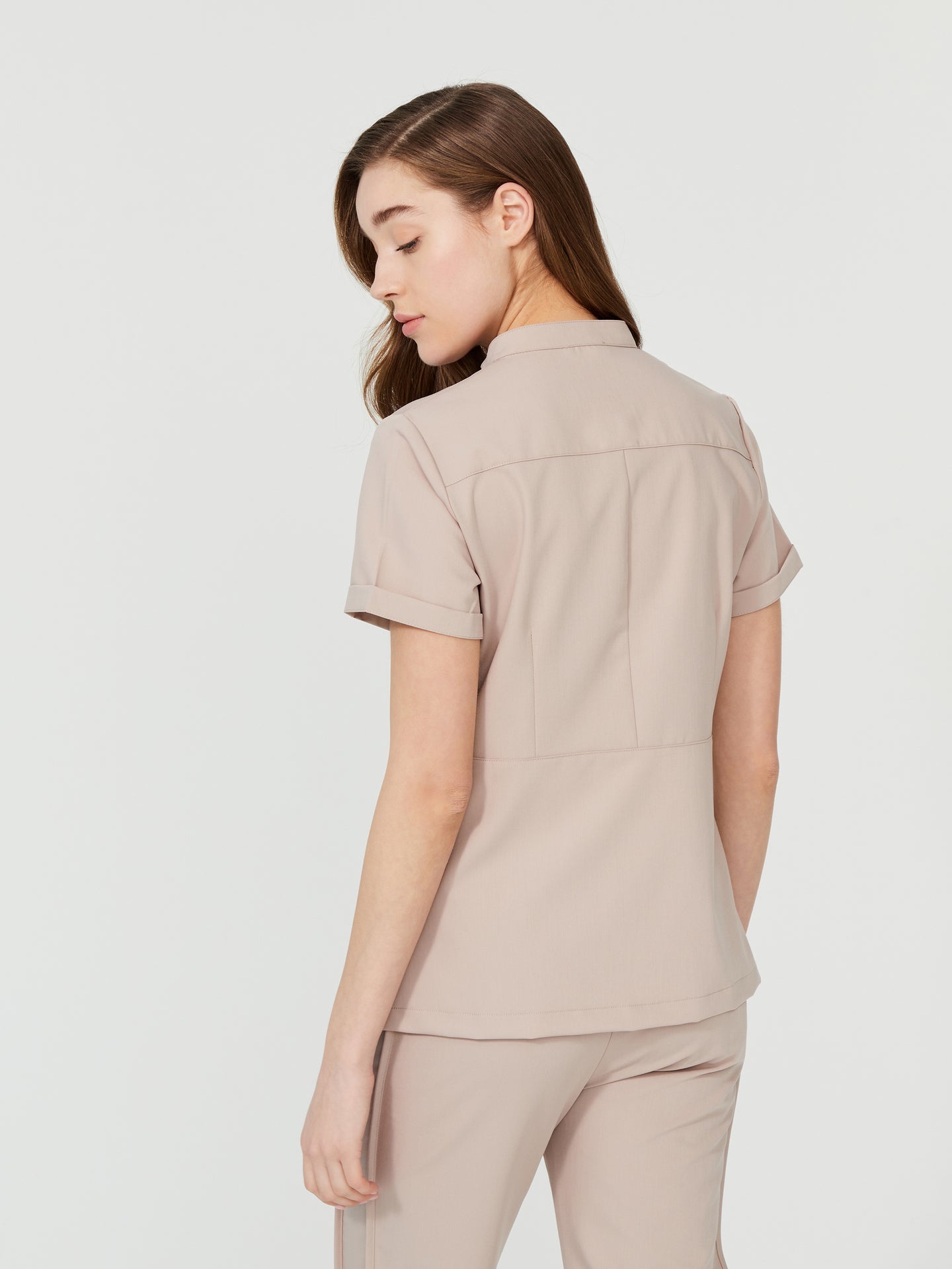 Cosa Di® Women’s Scrub Set - Beige