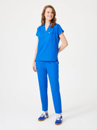 Cosa Fortius® Women’s V-Neck Scrub Top – Royal Blue