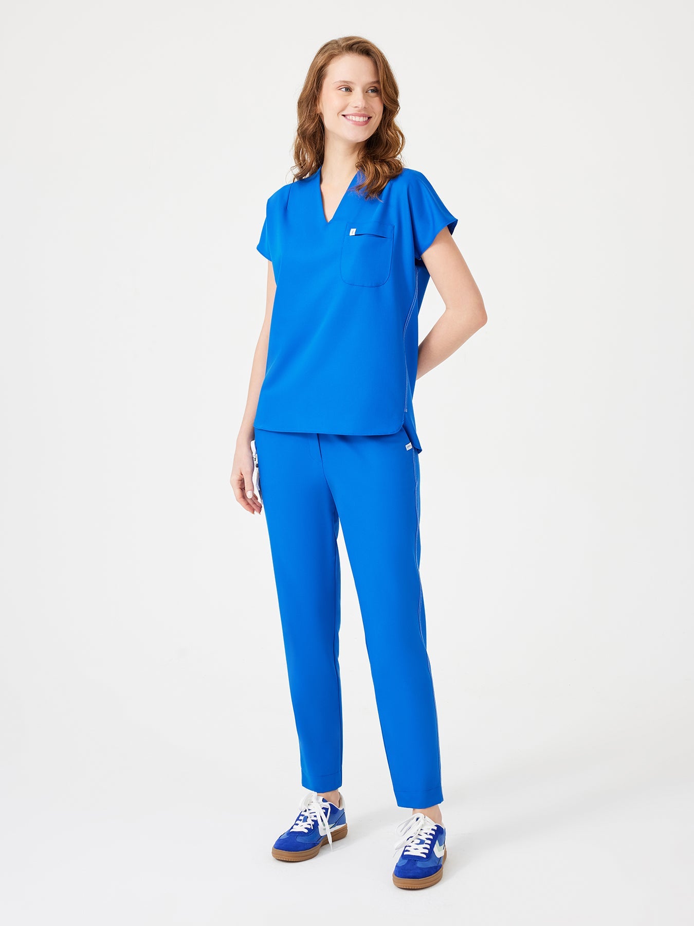 Cosa Fortius® Women’s Contrast Stitch Pants - Royal Blue