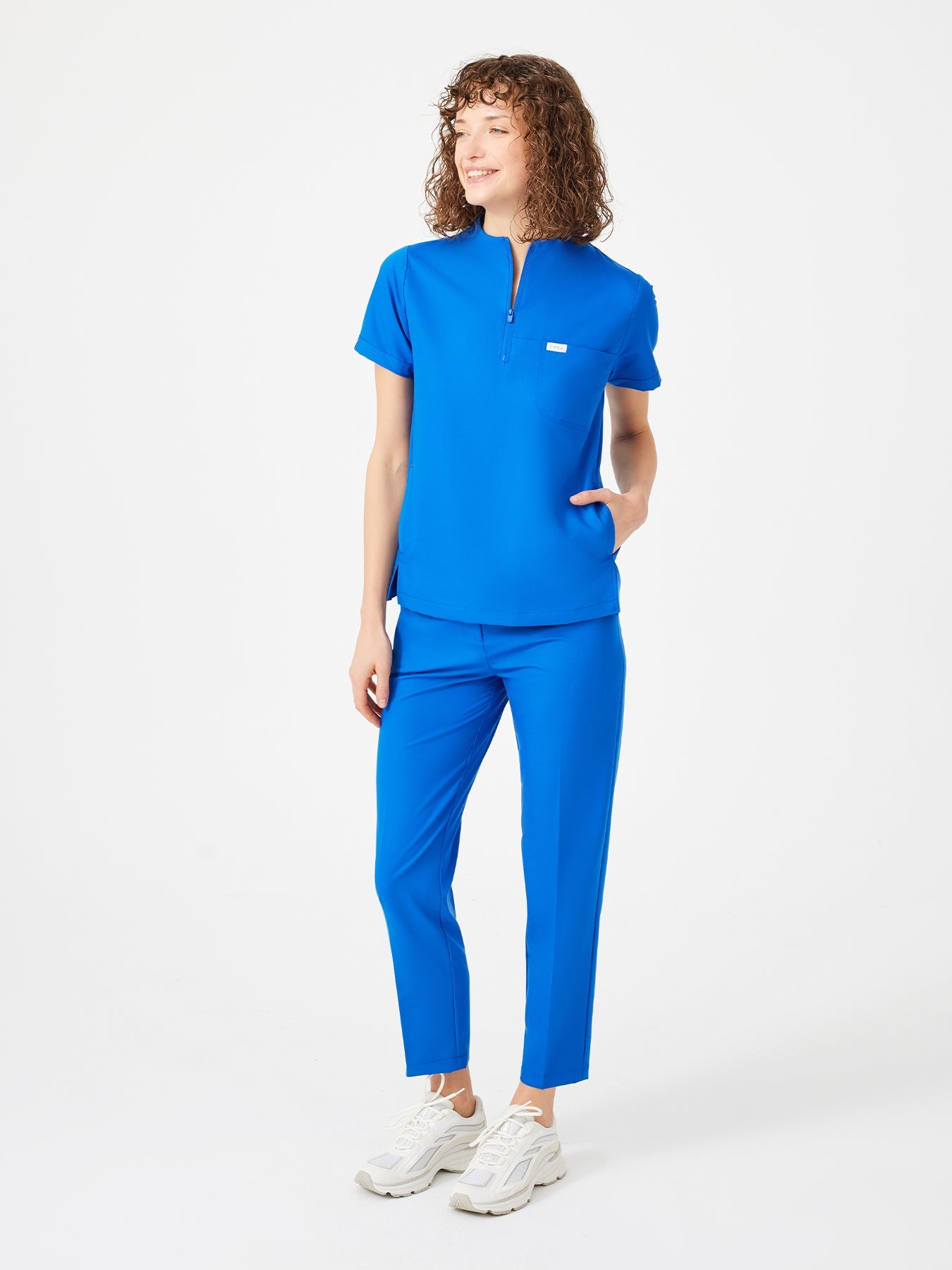 Cosa Citius® Women’s Short Sleeve Top – Royal Blue
