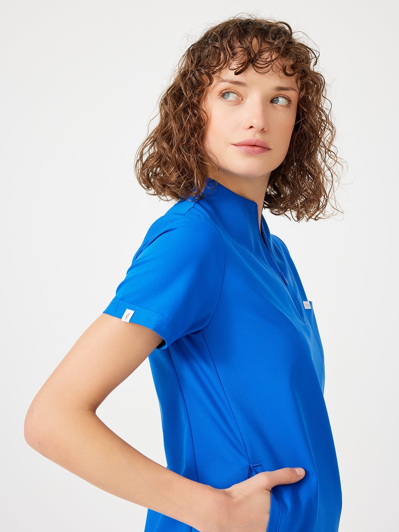 Cosa Citius® Women’s Short Sleeve Top – Royal Blue