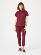 Cosa Citius® Women’s Short Sleeve Top – Burgundy