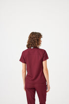 Cosa Citius® Women’s Short Sleeve Top – Burgundy