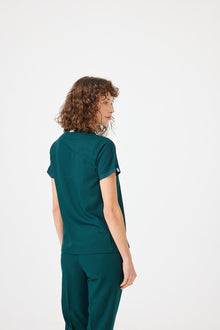 Cosa Citius® Women’s Short Sleeve Top – Petrol Green