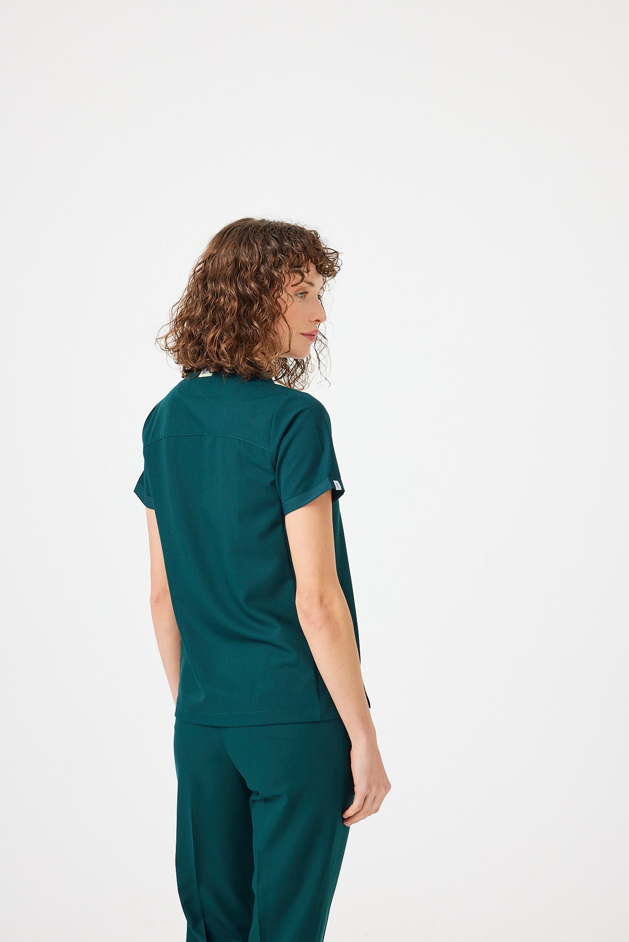 Cosa Citius® Women’s Short Sleeve Top – Petrol Green