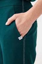 Cosa Fortius® Women’s Contrast Stitch Pants - Petrol Green