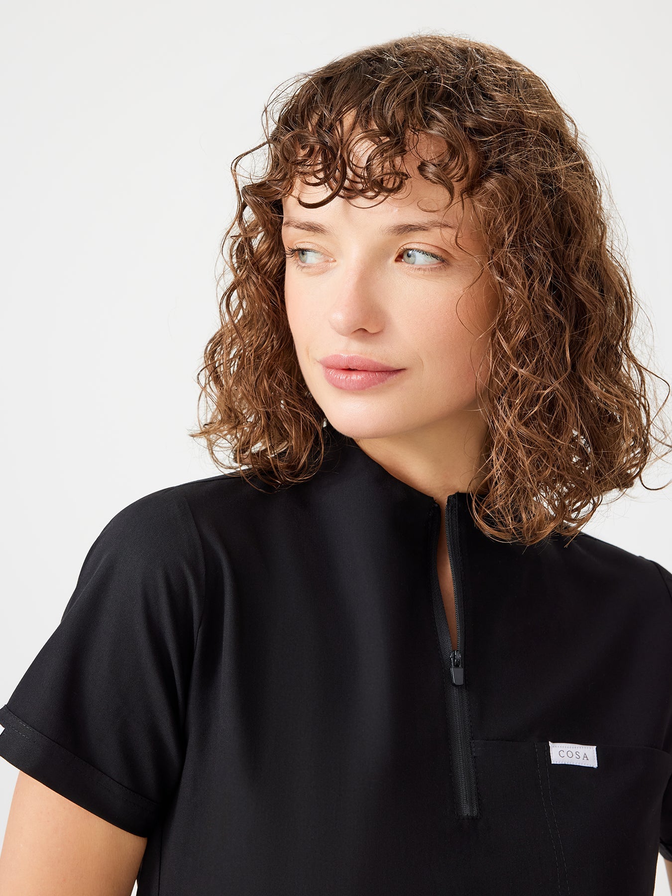 Cosa Citius® Women’s Short Sleeve Top – Black