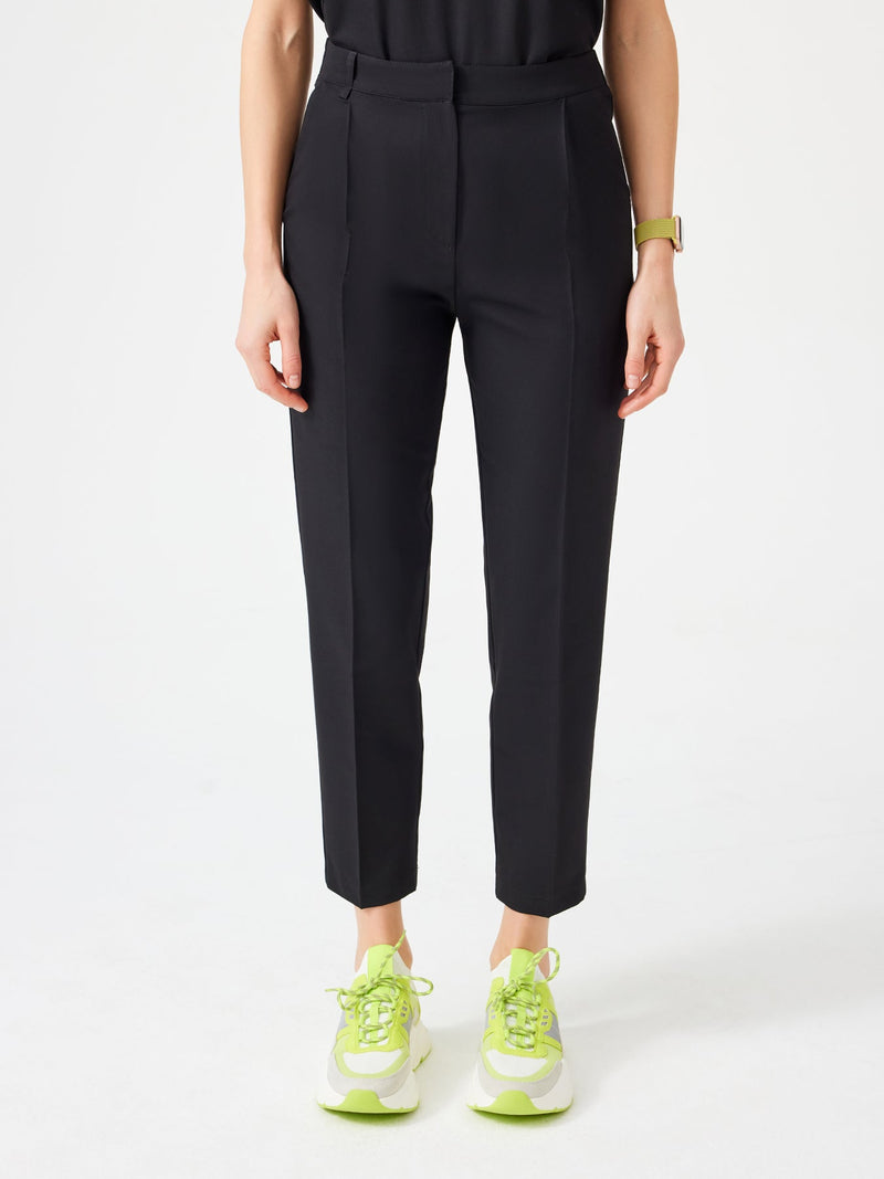 Cosa Citius® Women’s Pleated Pants – Black
