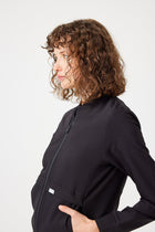 Cosa Bomber Scrub Jacket ® Women - Black