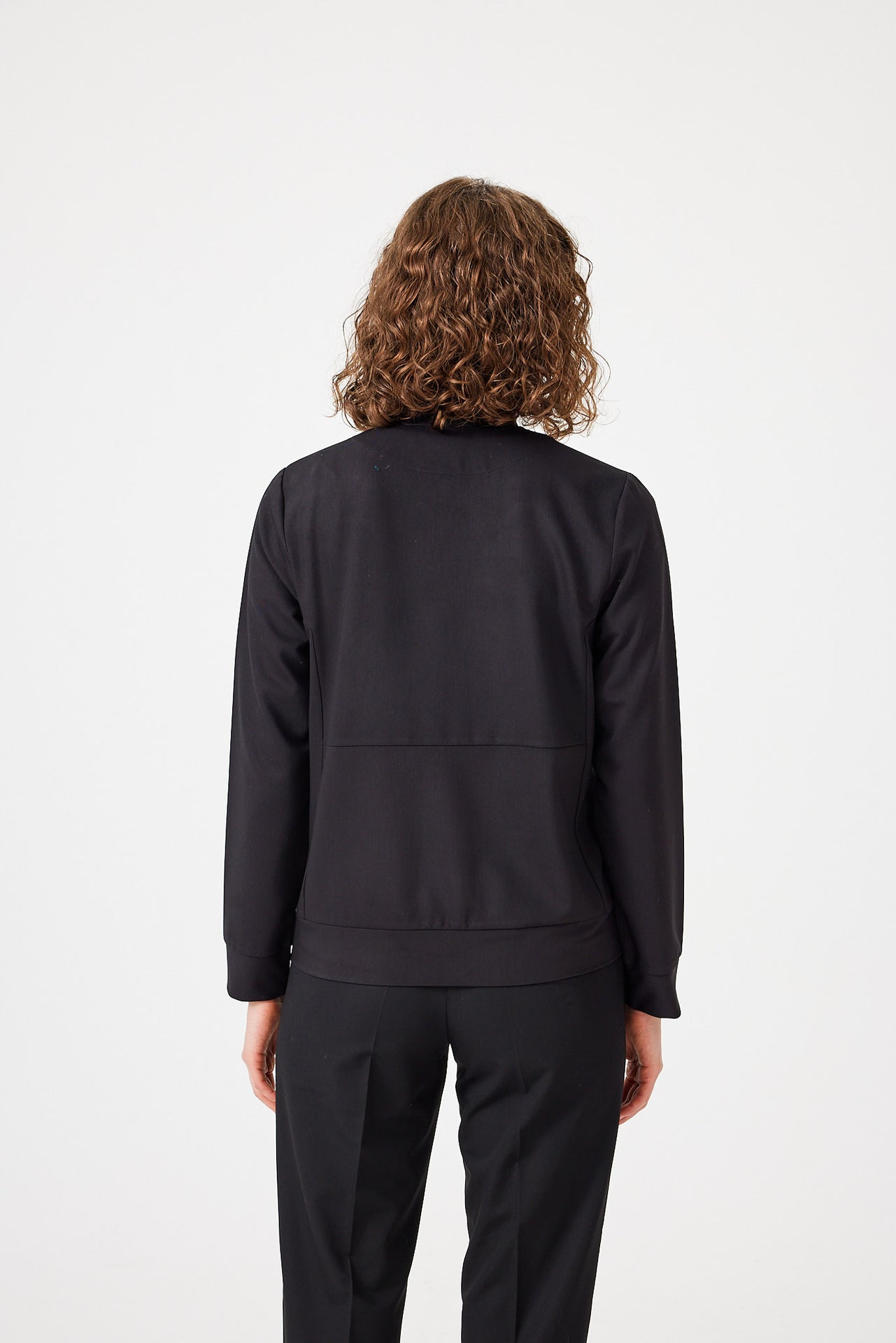 Cosa Bomber Scrub Jacket ® Women - Black