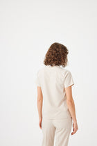 Cosa Citius® Women’s Short Sleeve Top – Light Beige