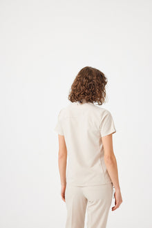 Cosa Citius® Women’s Short Sleeve Top – Light Beige