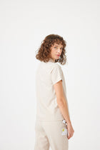 Cosa Citius® Women’s Short Sleeve Top – Light Beige