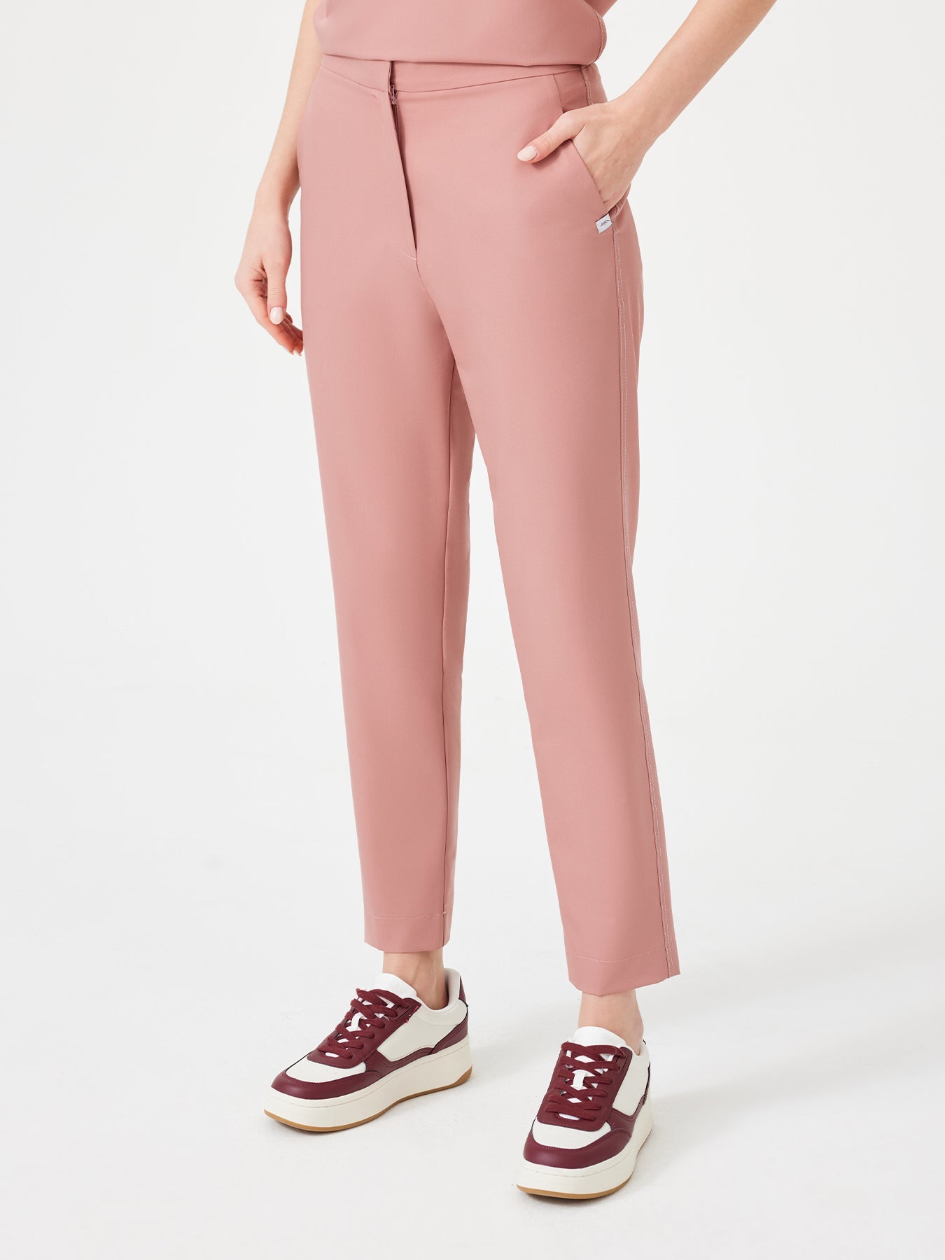 Cosa Fortius® Women’s Contrast Stitch Pants - Powder