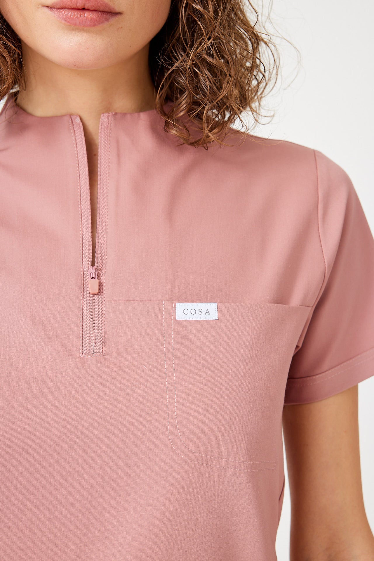 Cosa Citius® Women’s Short Sleeve Top – Powder