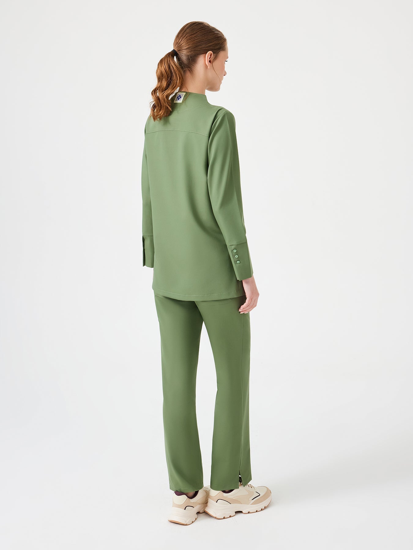 Cosa Citius® Women's Long Sleeve Top - Sage Green