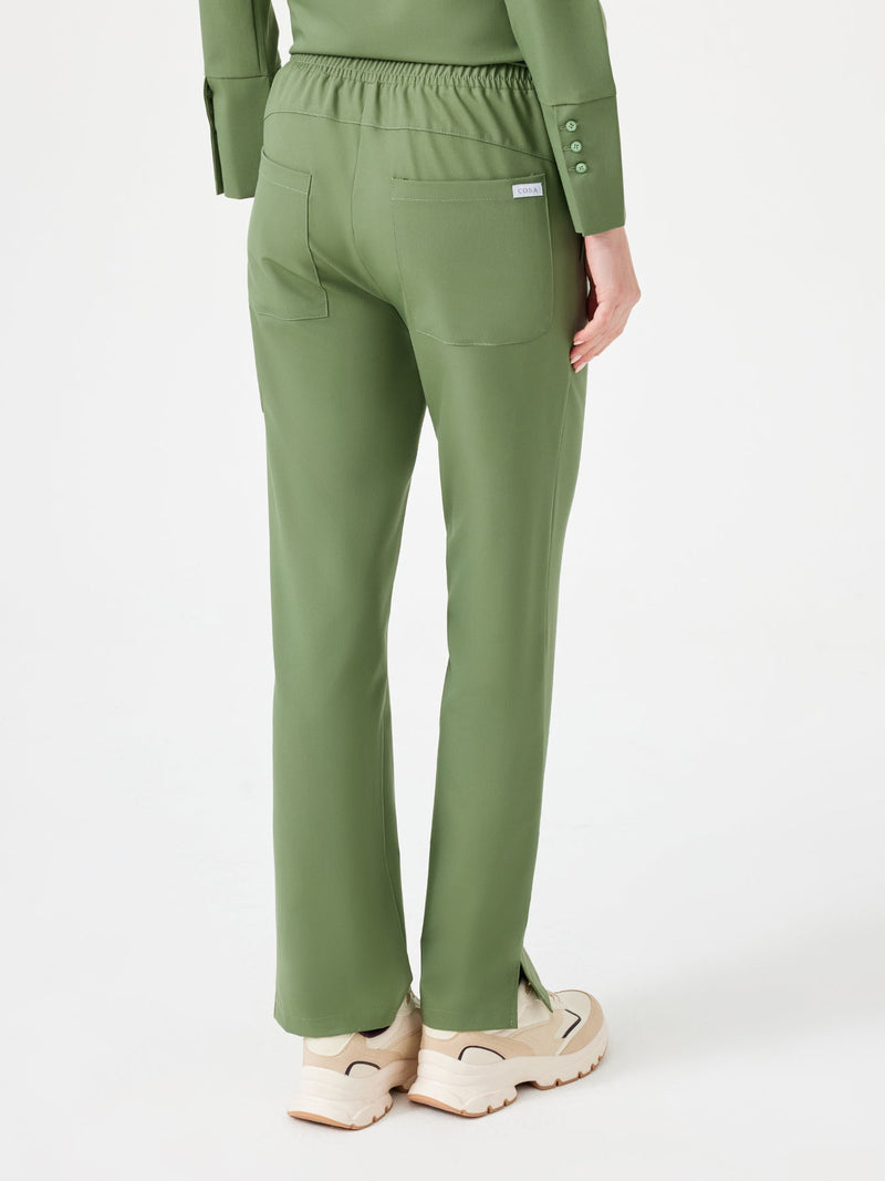 Cosa Citius® Women’s Straight Fit Pants – Sage Green