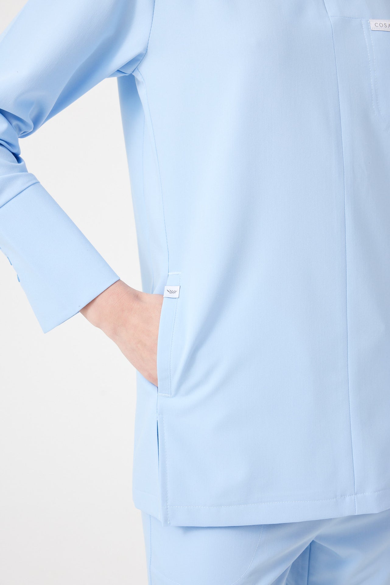 Cosa Citius® Women's Long Sleeve Top - Ice Blue