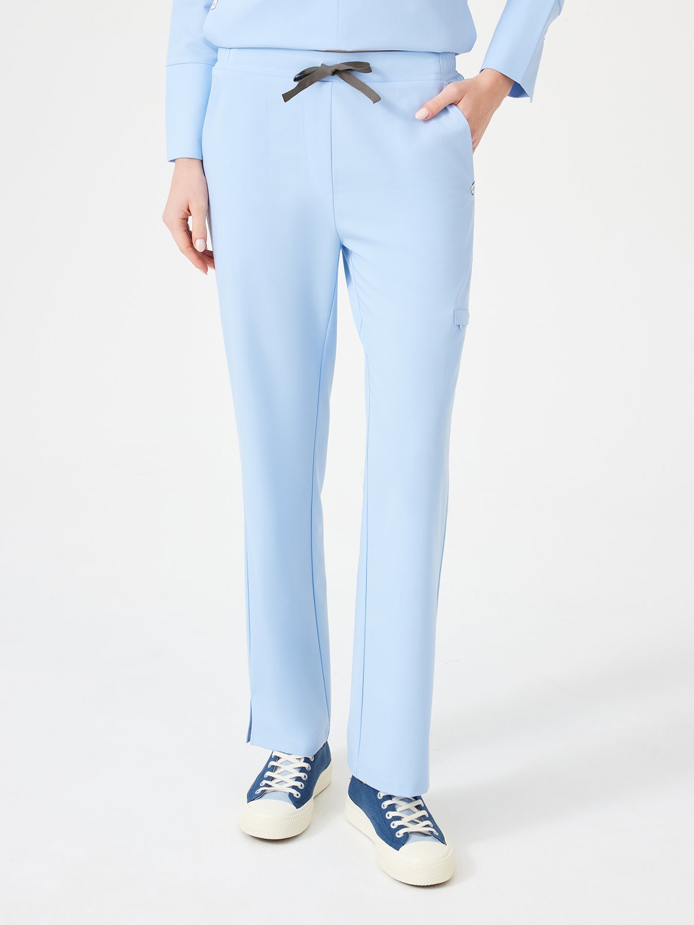 Cosa Citius® Women’s Straight Fit Pants – Ice Blue