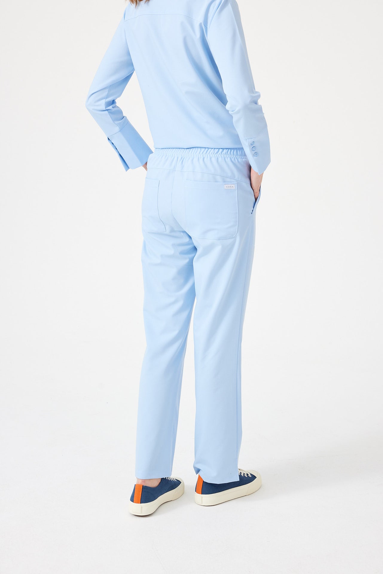 Cosa Citius® Women’s Straight Fit Pants – Ice Blue