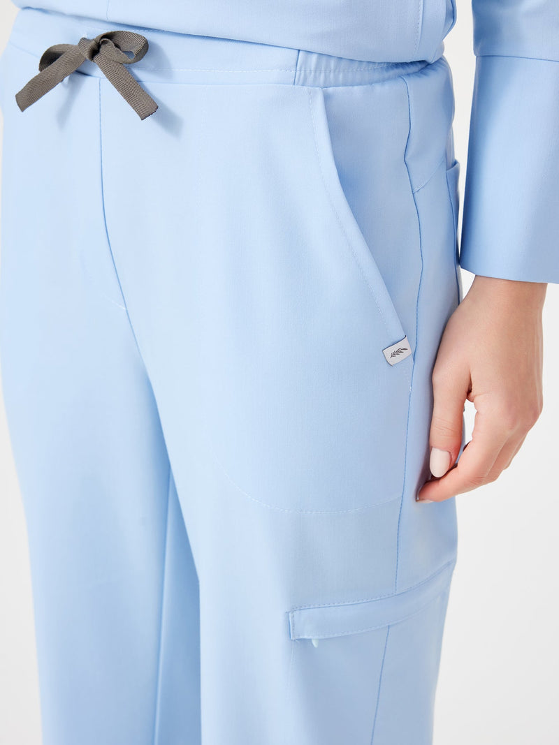 Cosa Citius® Women’s Straight Fit Pants – Ice Blue