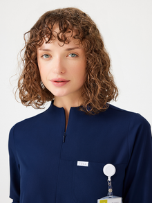 Cosa Citius® Women's Long Sleeve Top - Light Navy