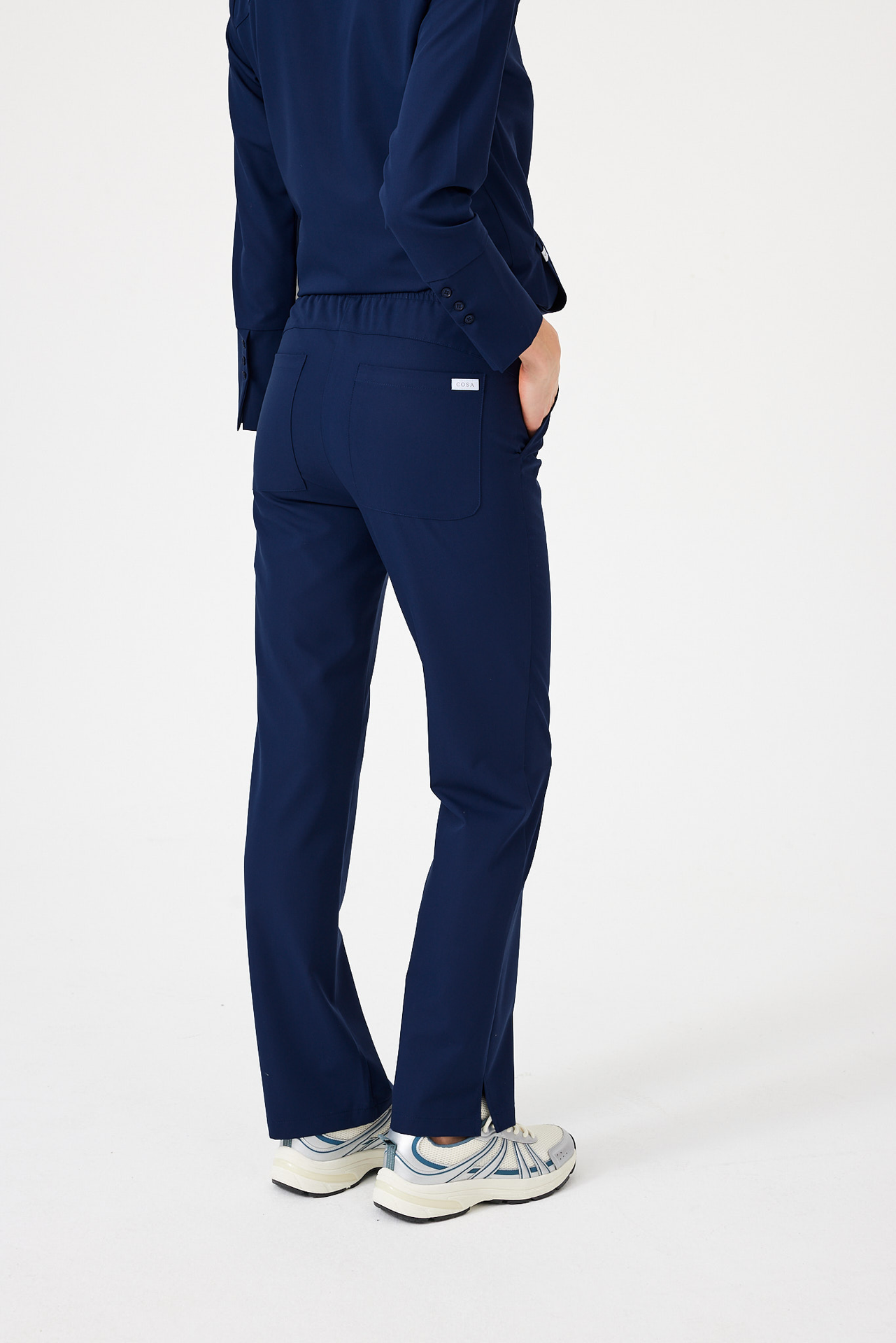 Cosa Citius® Women’s Straight Fit Pants – Light Navy