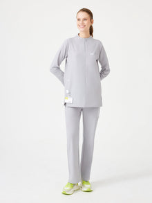 Cosa Citius® Women's Long Sleeve Top - Light Grey