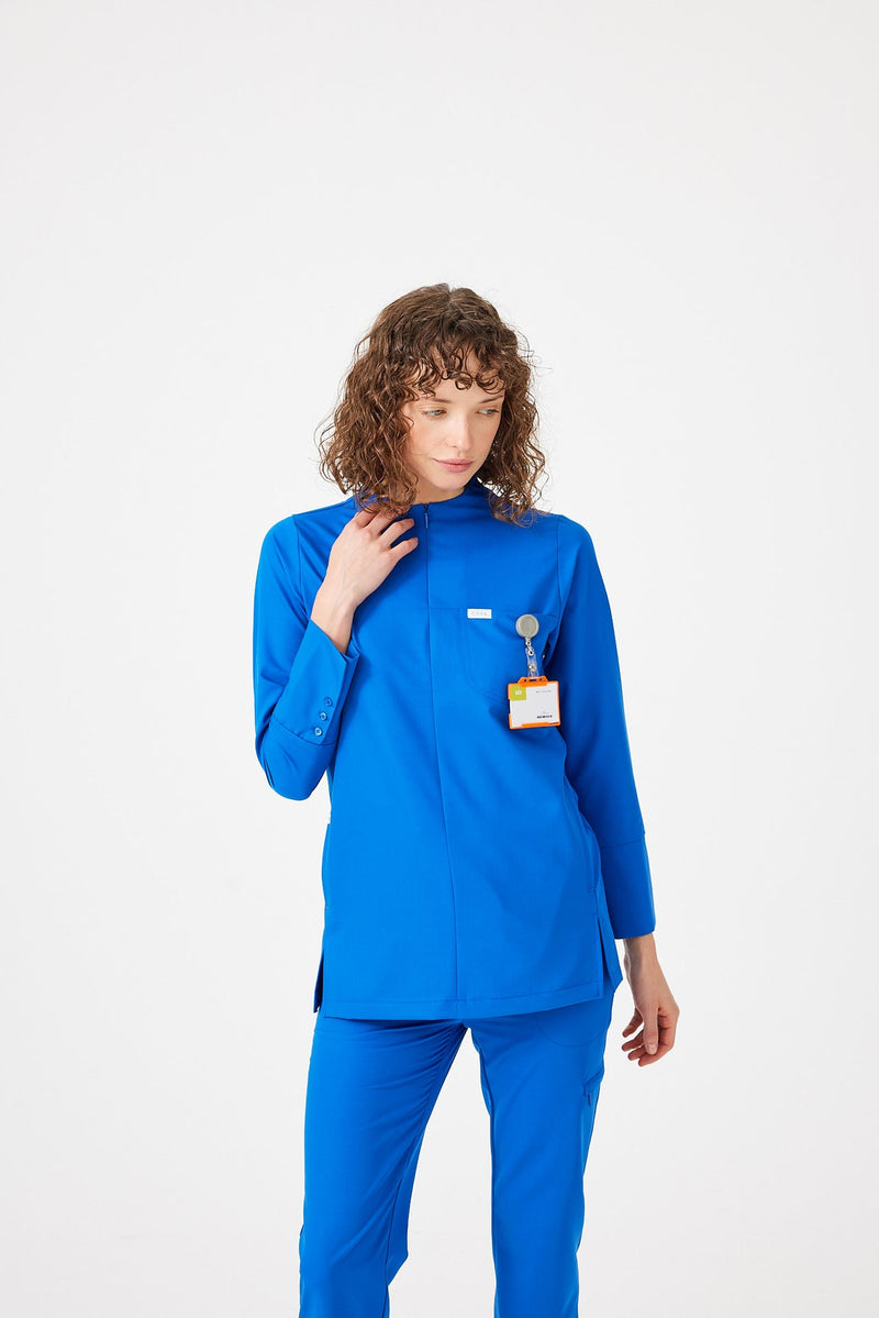 Cosa Citius® Women's Long Sleeve Top - Royal Blue