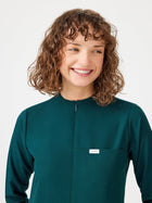 Cosa Citius® Women's Long Sleeve Top - Petrol Green