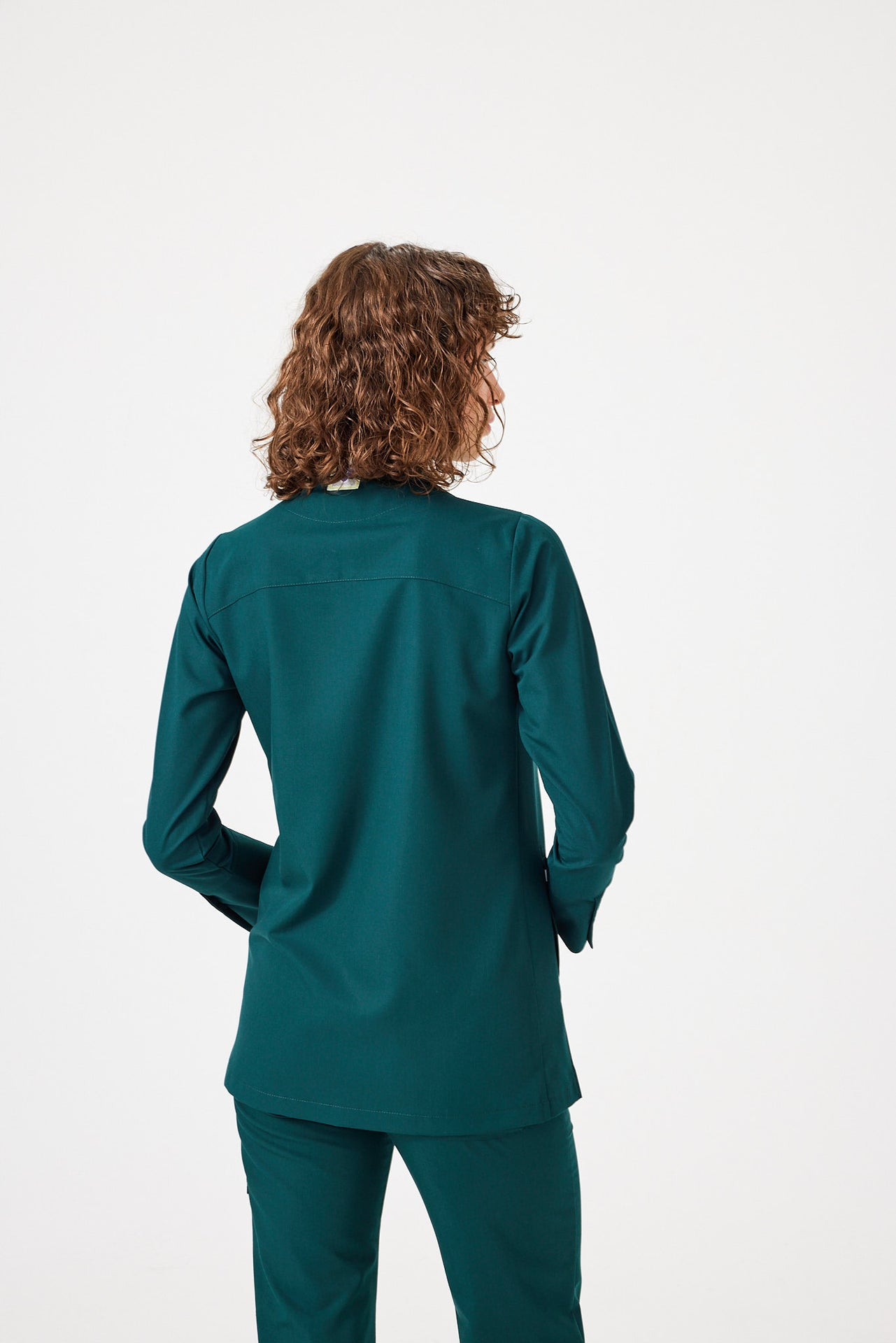 Cosa Citius® Women's Long Sleeve Top - Petrol Green