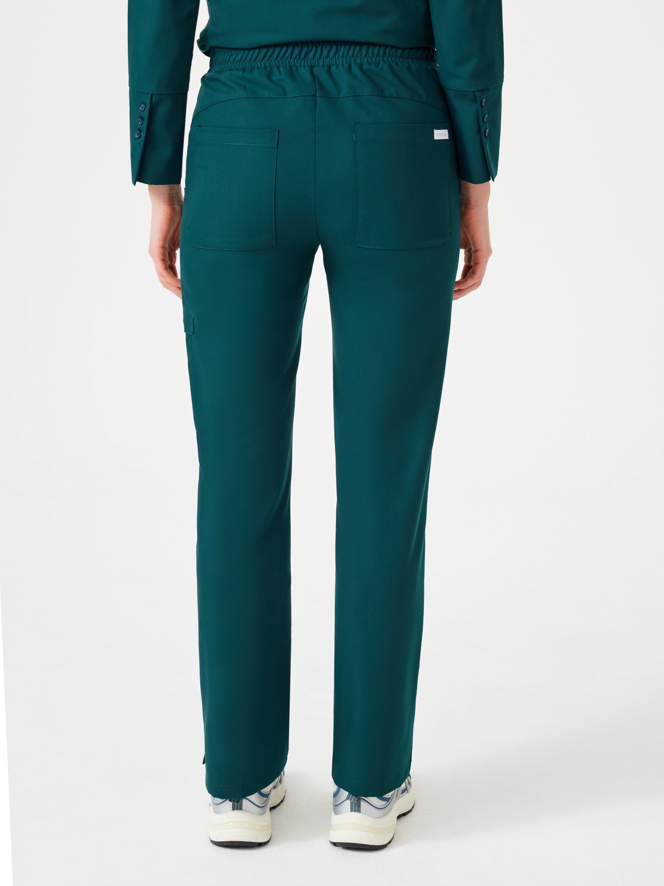 Cosa Citius® Women’s Straight Fit Pants – Petrol Green