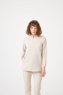 Cosa Citius® Women's Long Sleeve Top - Light Beige