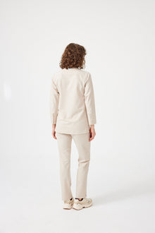 Cosa Citius® Women's Long Sleeve Top - Light Beige