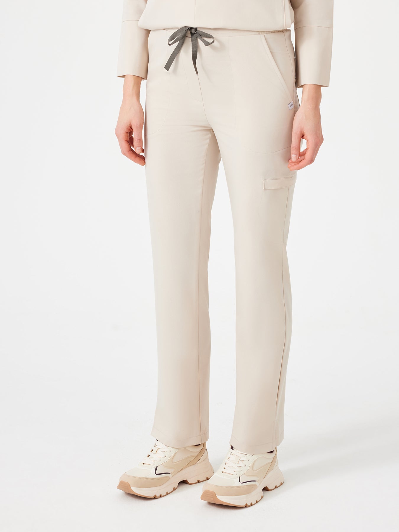 Cosa Citius® Women’s Straight Fit Pants – Light Beige