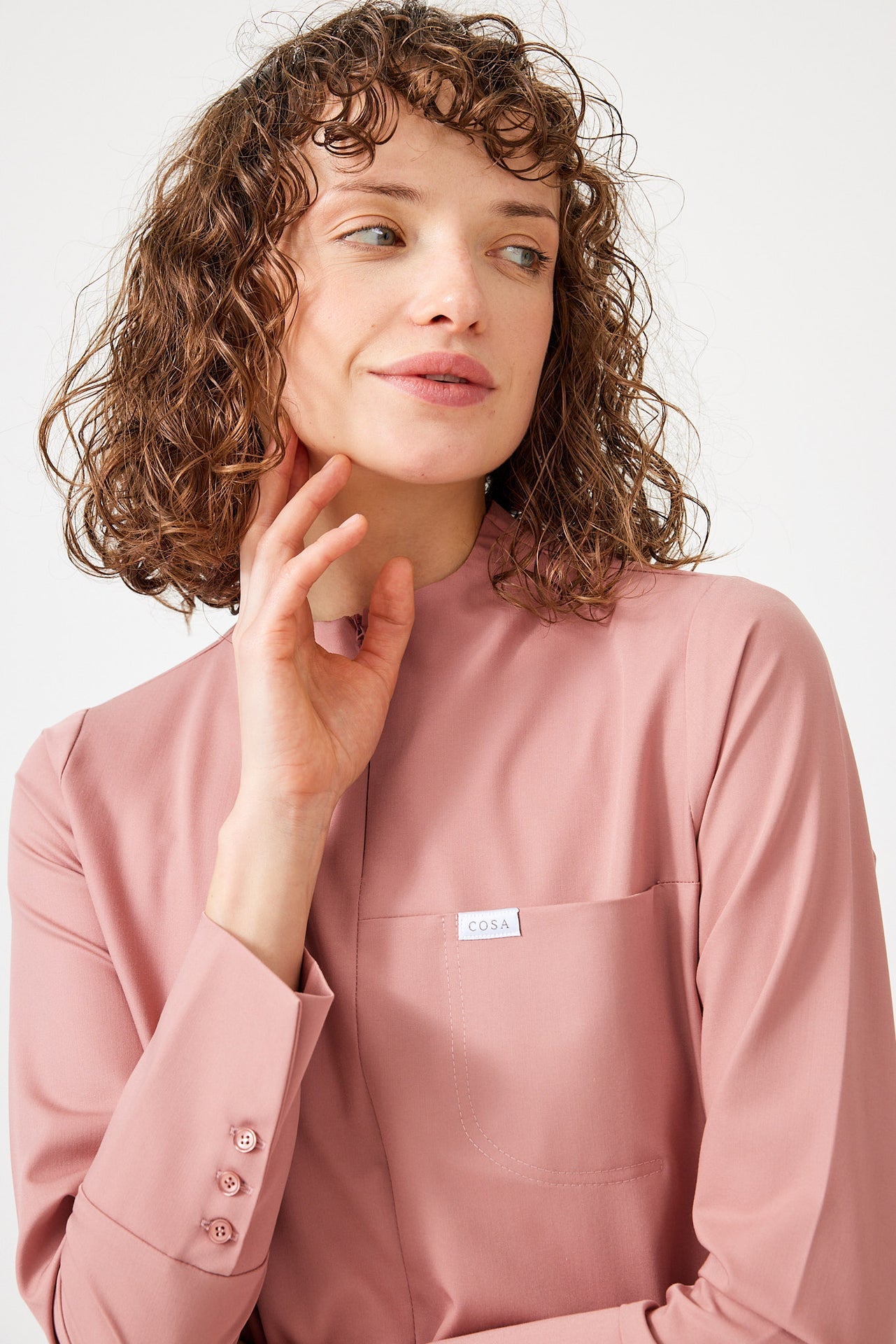 Cosa Citius® Women's Long Sleeve Top - Powder