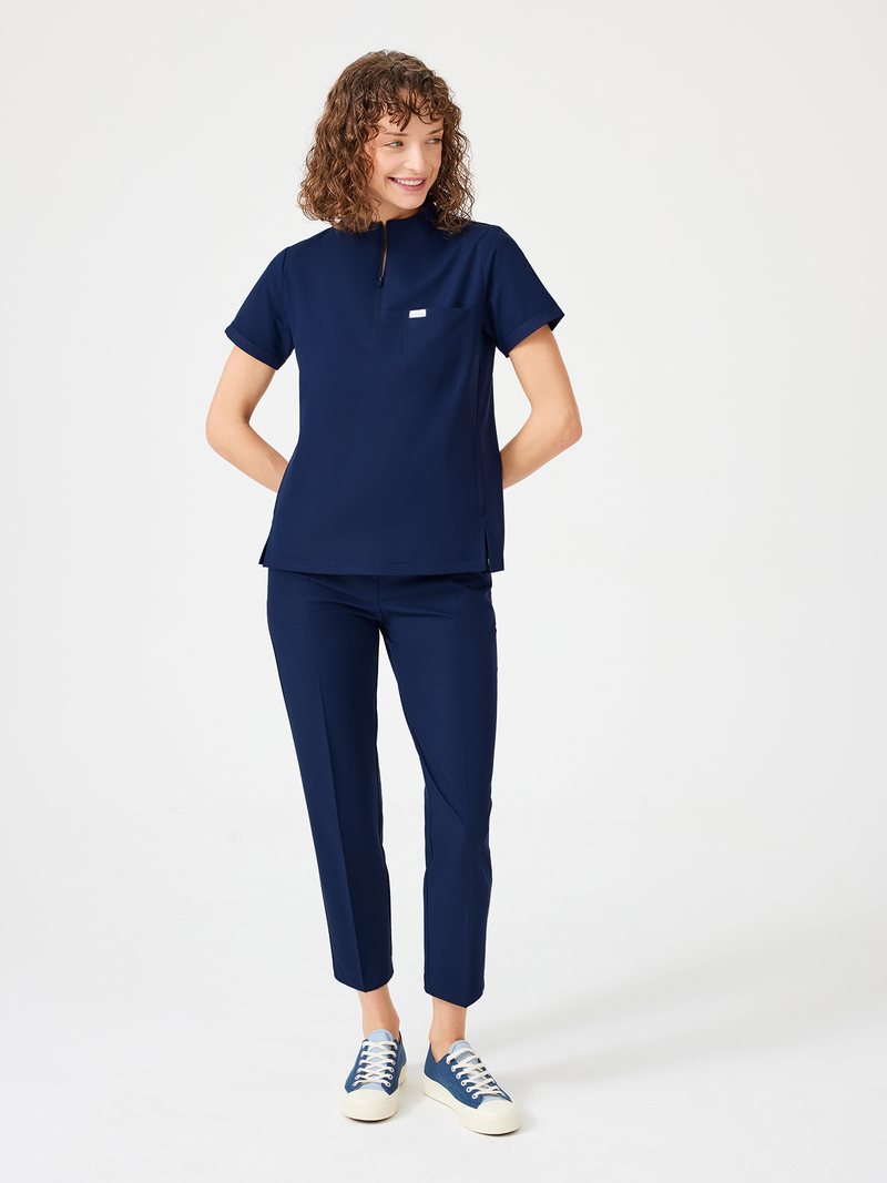 Cosa Citius® Women’s Short Sleeve Top – Light Navy