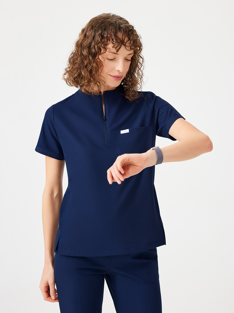 Cosa Citius® Women’s Short Sleeve Top – Light Navy