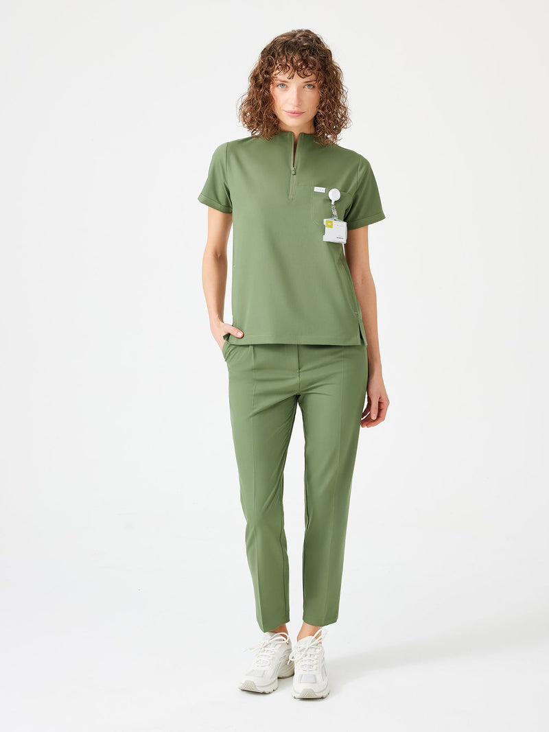 Cosa Citius® Women’s Short Sleeve Top – Sage Green