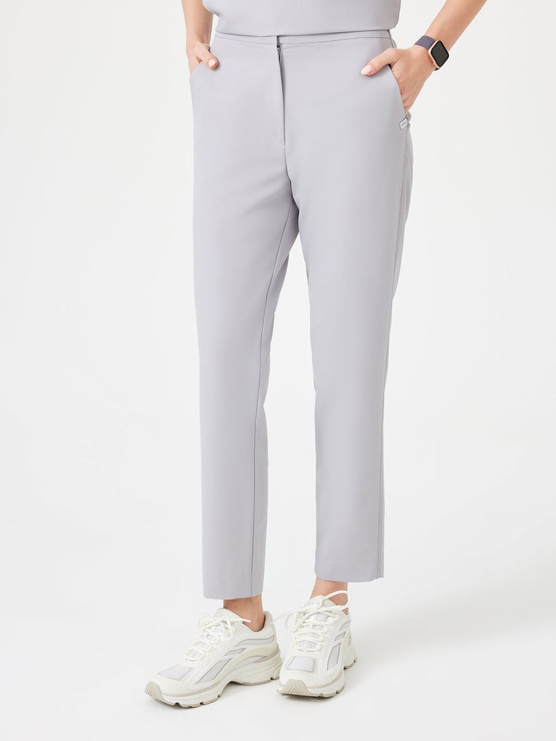 Cosa Fortius® Kadın Kontrast Dikişli Pantolon - Açık Gri