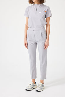Cosa Citius® Women’s Pleated Pants – Light Grey