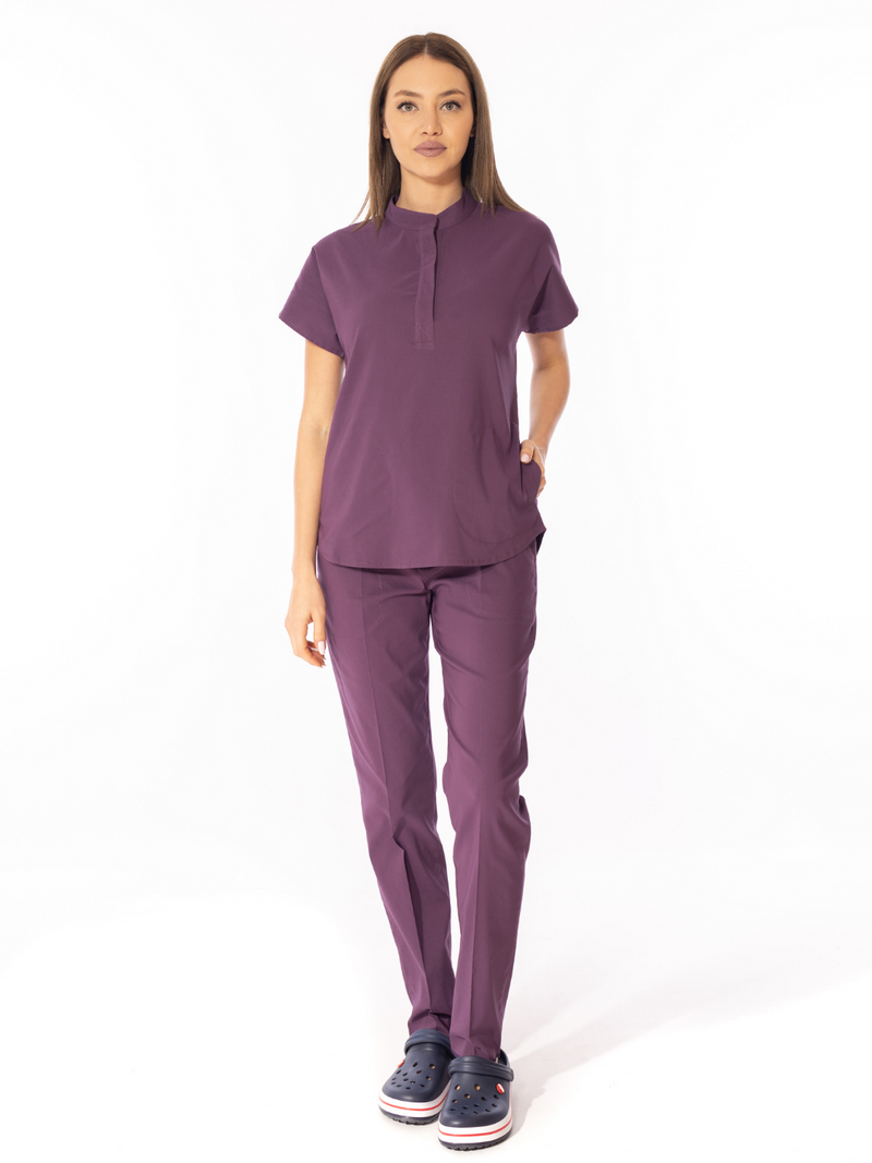 COSA Comfort Scrub Set – Plum