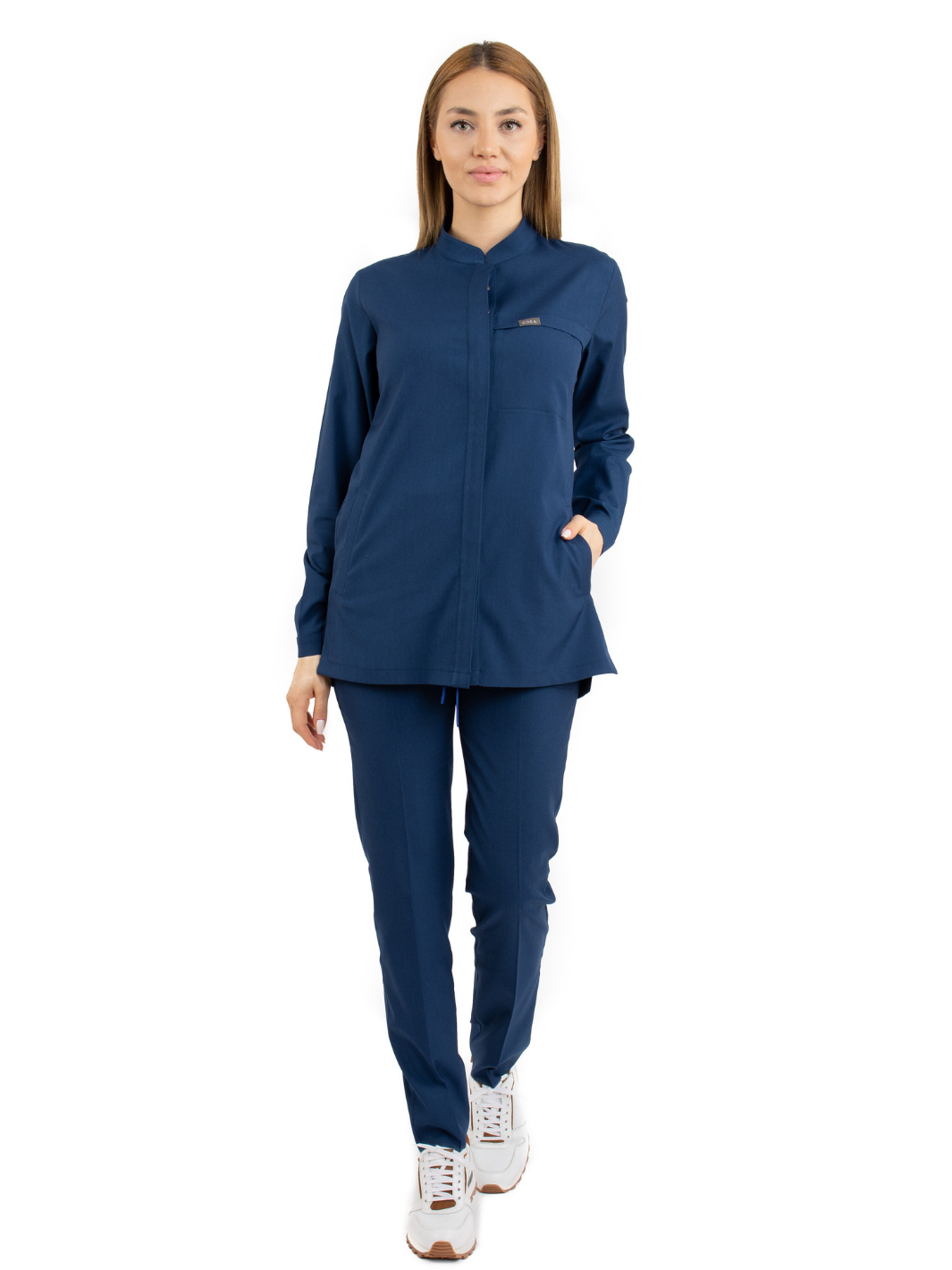 Cosa Luna Women's Scrub Set - Midnight Blue