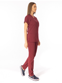 Cosa Flex Scrub Set - Burgundy