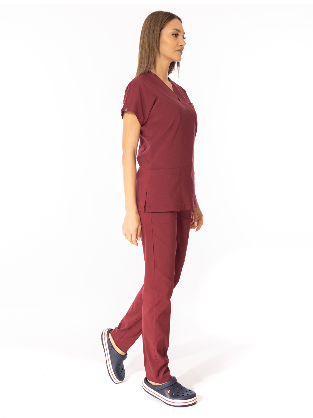 Cosa Flex Scrub Set - Burgundy