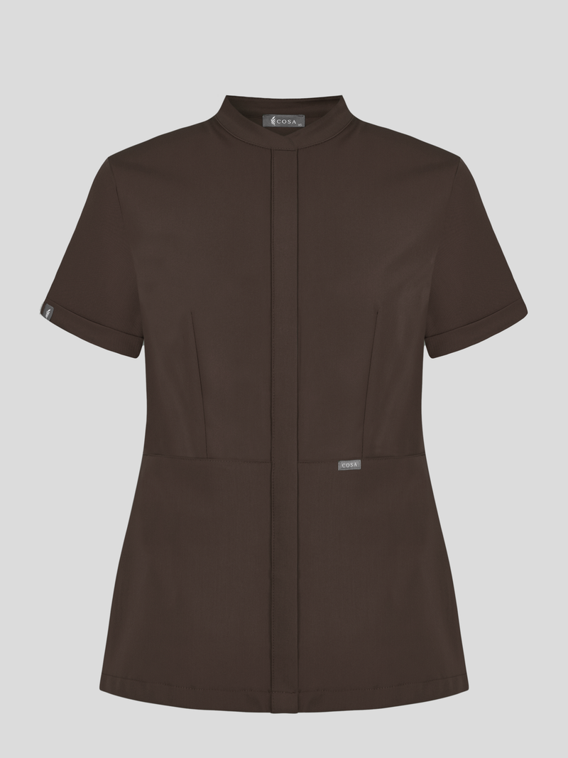 Cosa Di® Women’s Brown Scrub Top