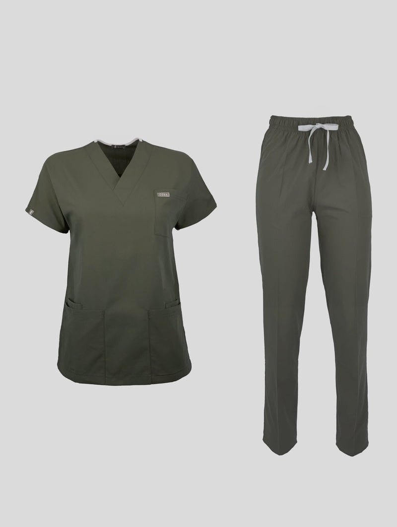 Haki Yeşil Terikoton Takım