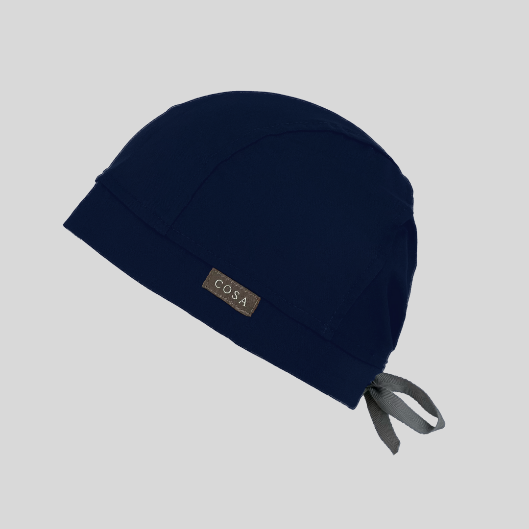 Cosa Essential Cotton Flex Surgical Cap - Navy