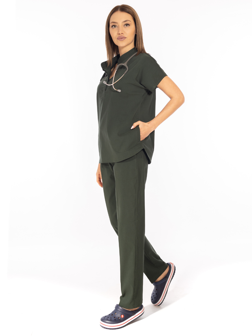 COSA Comfort Scrub Set – Pine Green