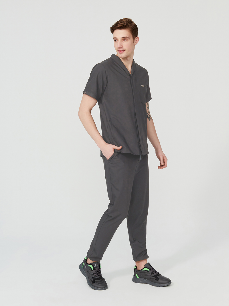 Cosa Tri® Anthracite Men's Scrub Set